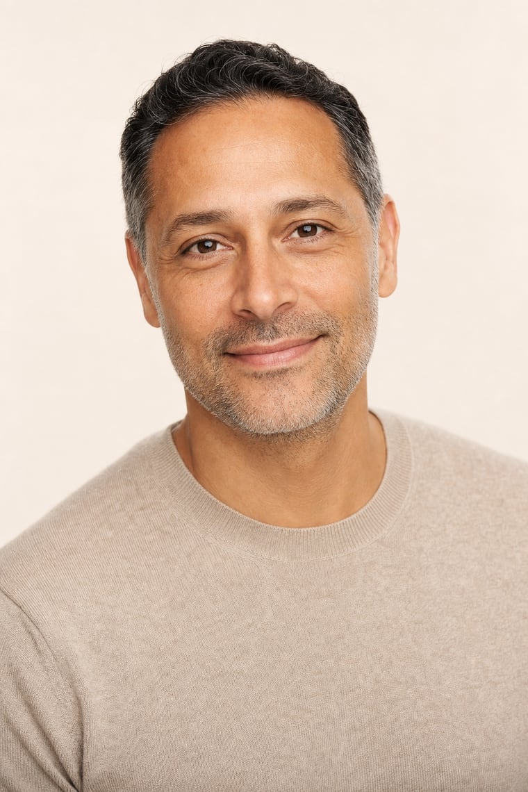 Portrait of Daniel Okafor, Aesthetic Provider at Lumara