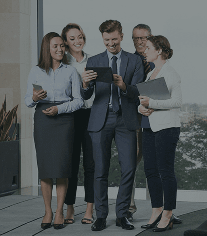 Attorneys collaborating on case execution